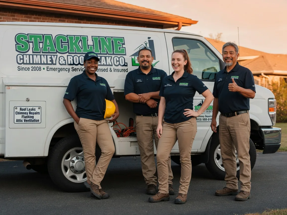 Chimney flashing repair company in Mason, WV